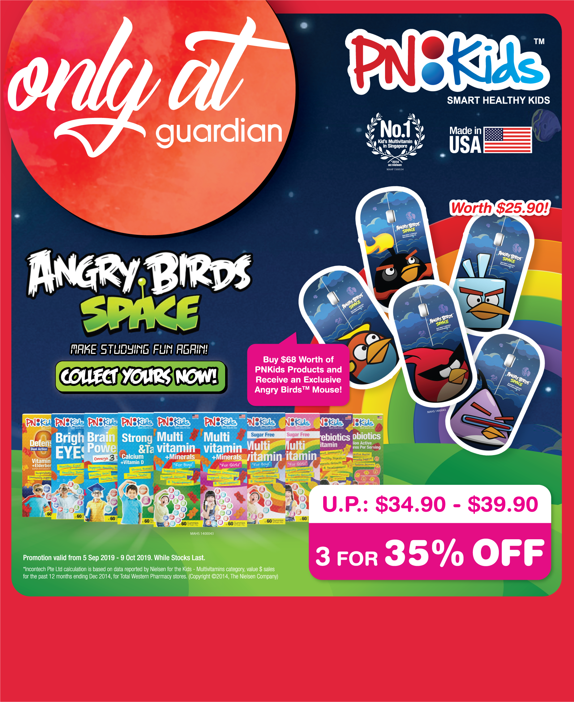 Angry bird space